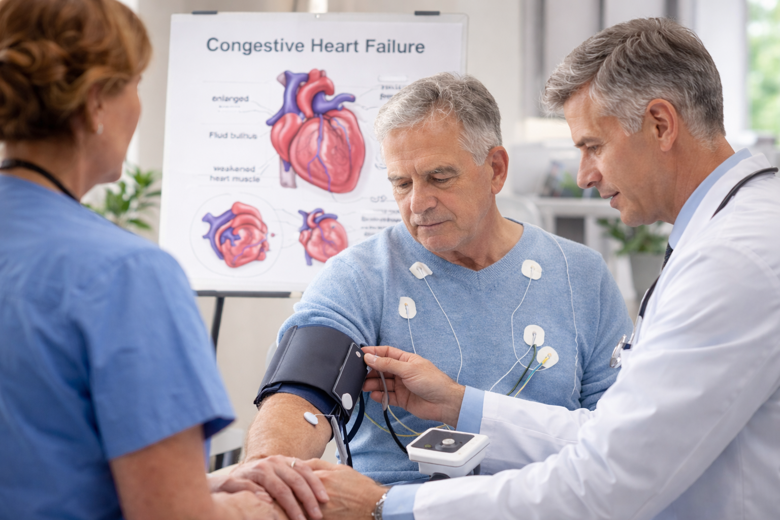 Congestive Heart Failure: Causes, Symptoms, Diagnosis, and Treatment